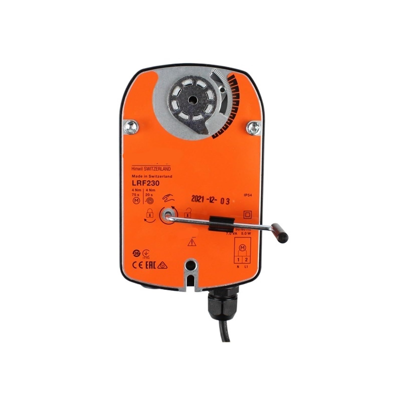 BFSYDLUJ LRF230 Ball Valve Actuator 4Nm AC100 240V Rotary actuator