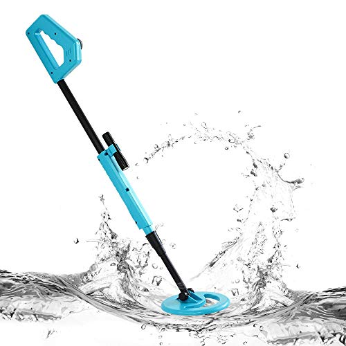 ALLOSUN TS20A+LAN Junior Metal Detector with Waterproof, Blue