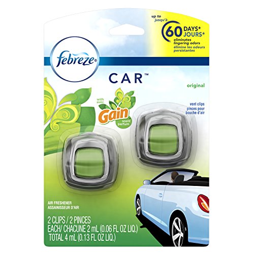 Image of Febreze Car Vent Clips Air Freshener - Gain Original - 2 ct