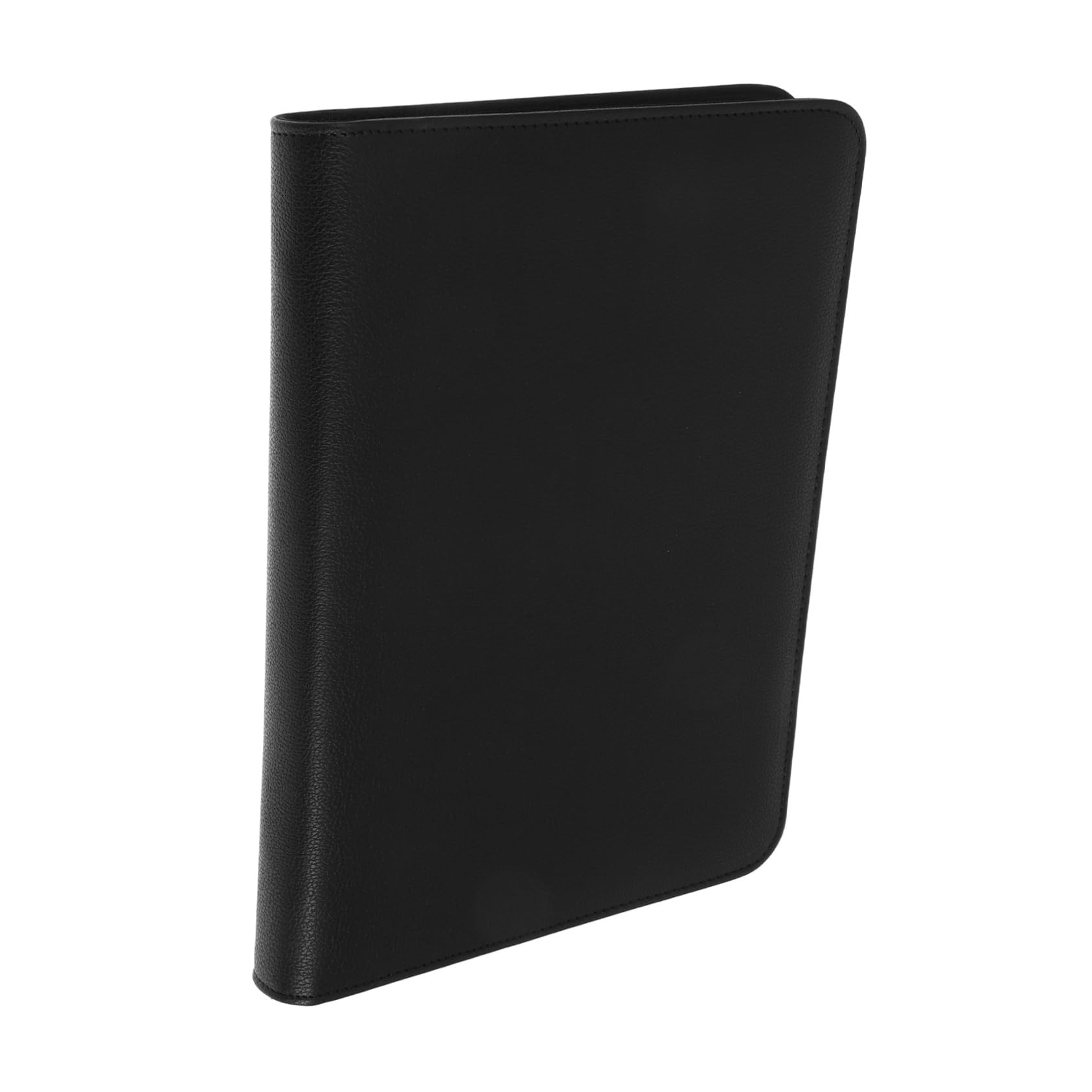 Organizador Carpeta de Chequera Pu Tamaño A5 Cremallera, Portafolios para Documentos Resistente, Carpeta de Negocios para Oficina y Viaje, Adecuado para Profesionales