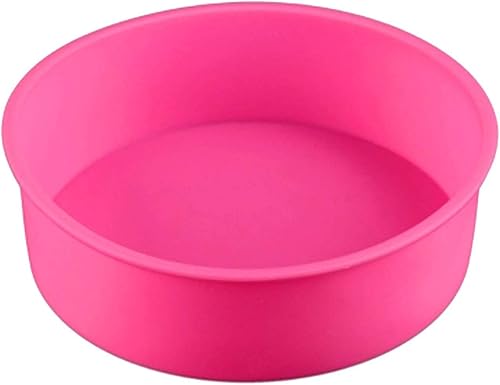 Protector de molde desmontable de silicona para hornear de 8 pulgadas para pastel de queso redondo de 7 pulgadas y 6 pulgadas, accesorios para