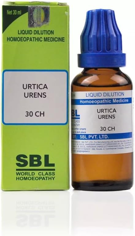 SBL Homeopathic Urtica Urens 30 CH (30ml)