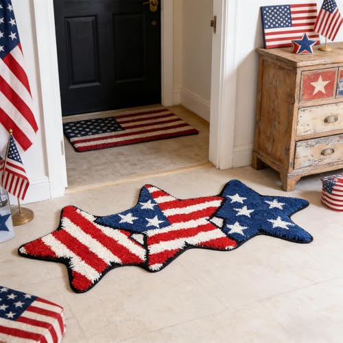 Tapete decorativo con diseño de bandera patriótica miniatura 4