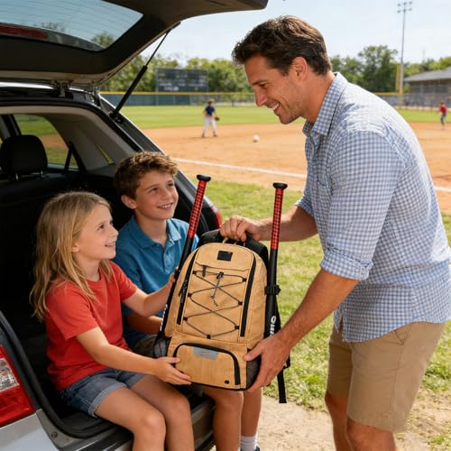 Mochila de béisbol organizada FOLODA, la solución para jugadores y entrenadores 5