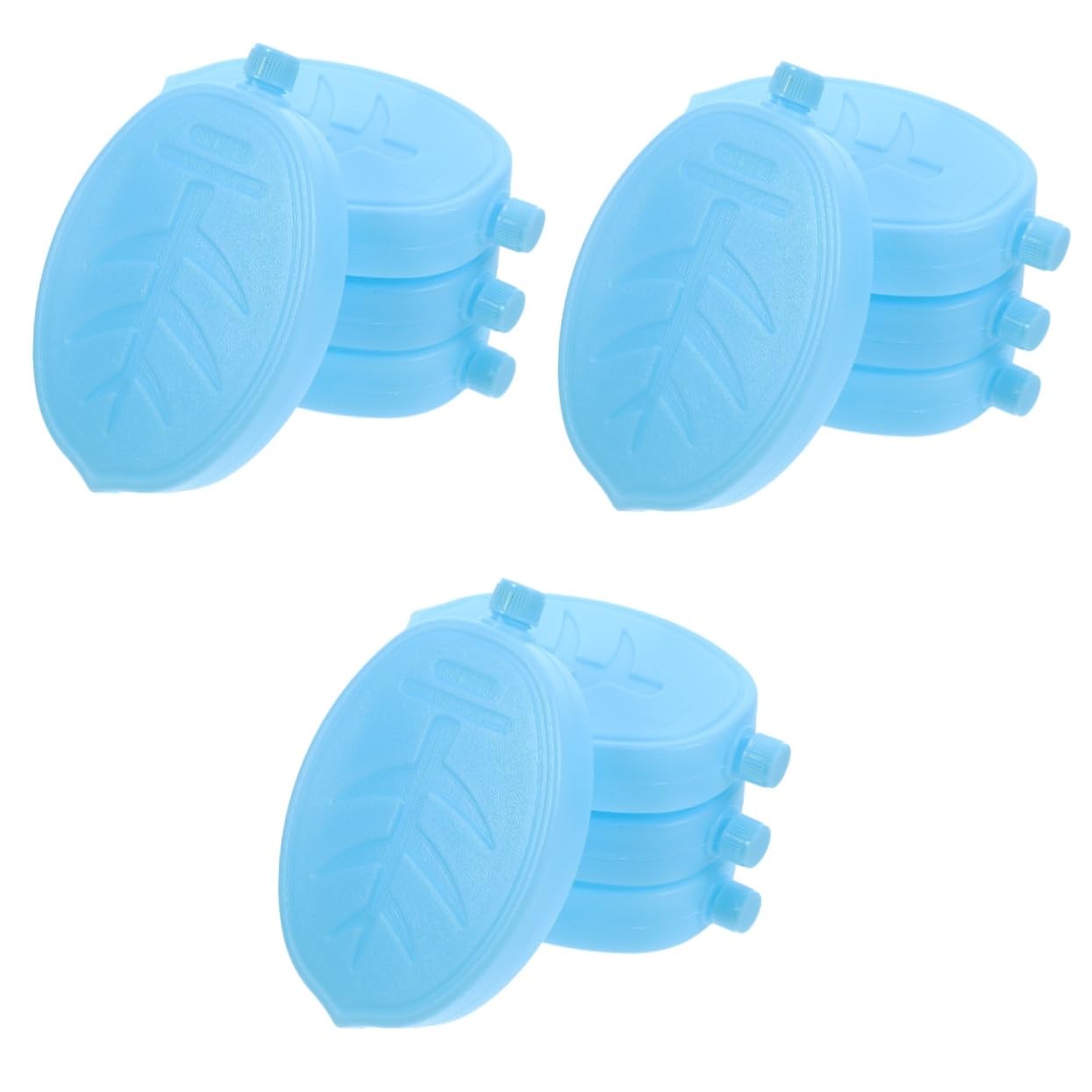 BESPORTBLE Boîte à Cristaux de Glace pour Ventilateur de climatisation Blocs de Glace pour Refroidisseur glacières réutilisables rafraichisseur rafraîchisseur d'air PE