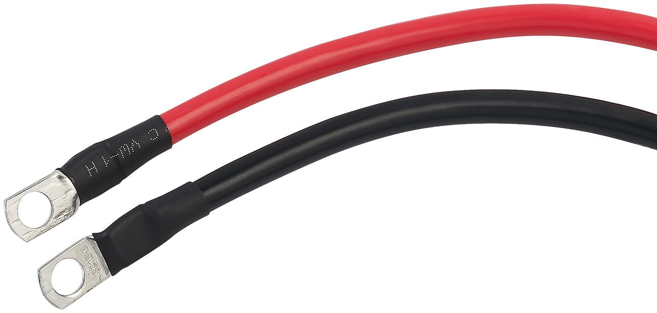 revolt Cavo Ricarica Batteria Auto: Set di 2 Cavi per Batteria, Set di 2, Lunghezza 150 cm (Cavo per Caricabatterie, Elettrico, Auto)