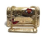 borsa braccialini biancaneve  Braccialini Borsa a tracolla Rock ecopelle gold B23BR33 B616821 Piccola