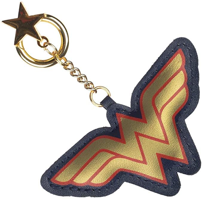 DC Comics Wonder Woman - Llavero con icono hinchado