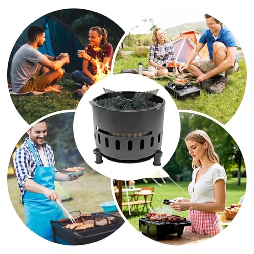 Réchaud à alcool de camping et matériel de survie pour sac à dos - 5