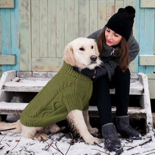 Image of Queenmore Small Dog Sweater for Small Dogs Boy, Winter Dogs /Cats Pullover