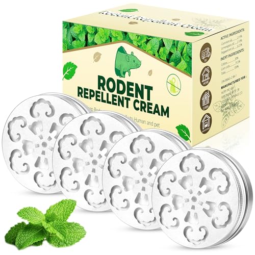 Rodent Repellent 4-Pack Peppermint Oil