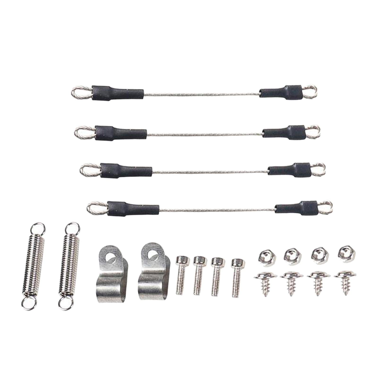Metal Pull Steel Rope for Axial Scx10 Trx4 1/10 Rc Drone (Parts) Accessory Rock Crawler Car DIY-image-3