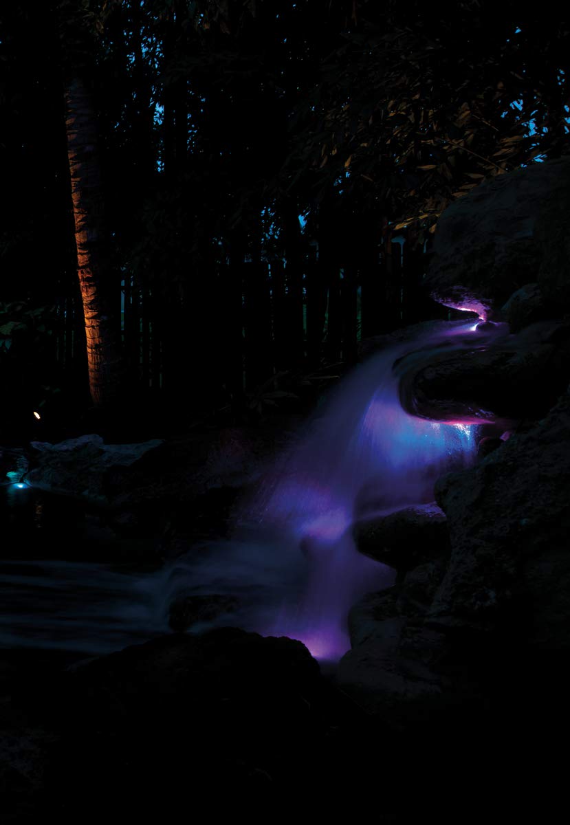 Pontec PondoStar LED RGBW Set 3 - Farbige und weiße LED-Beleuchtung für Teich und Garten, Unterwasserbeleuchtung (IP68)