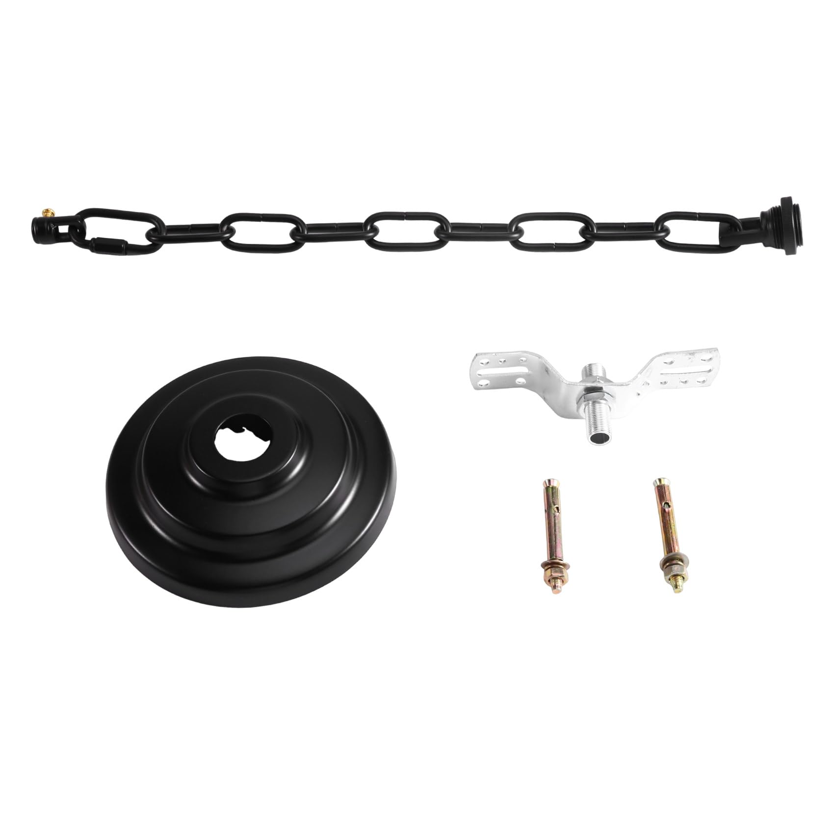 Aundhegrtt Chandelier Chain Ceiling Mounting Kit Light Fixture Chain with Light Canopy Kit for Hanging Light, Chandelier