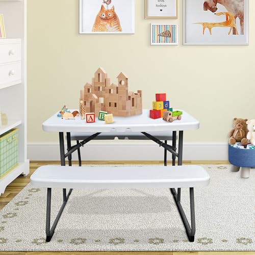 Elevon QD-EL-FPT-WT Kid'S Folding Picnic Table thumb #1