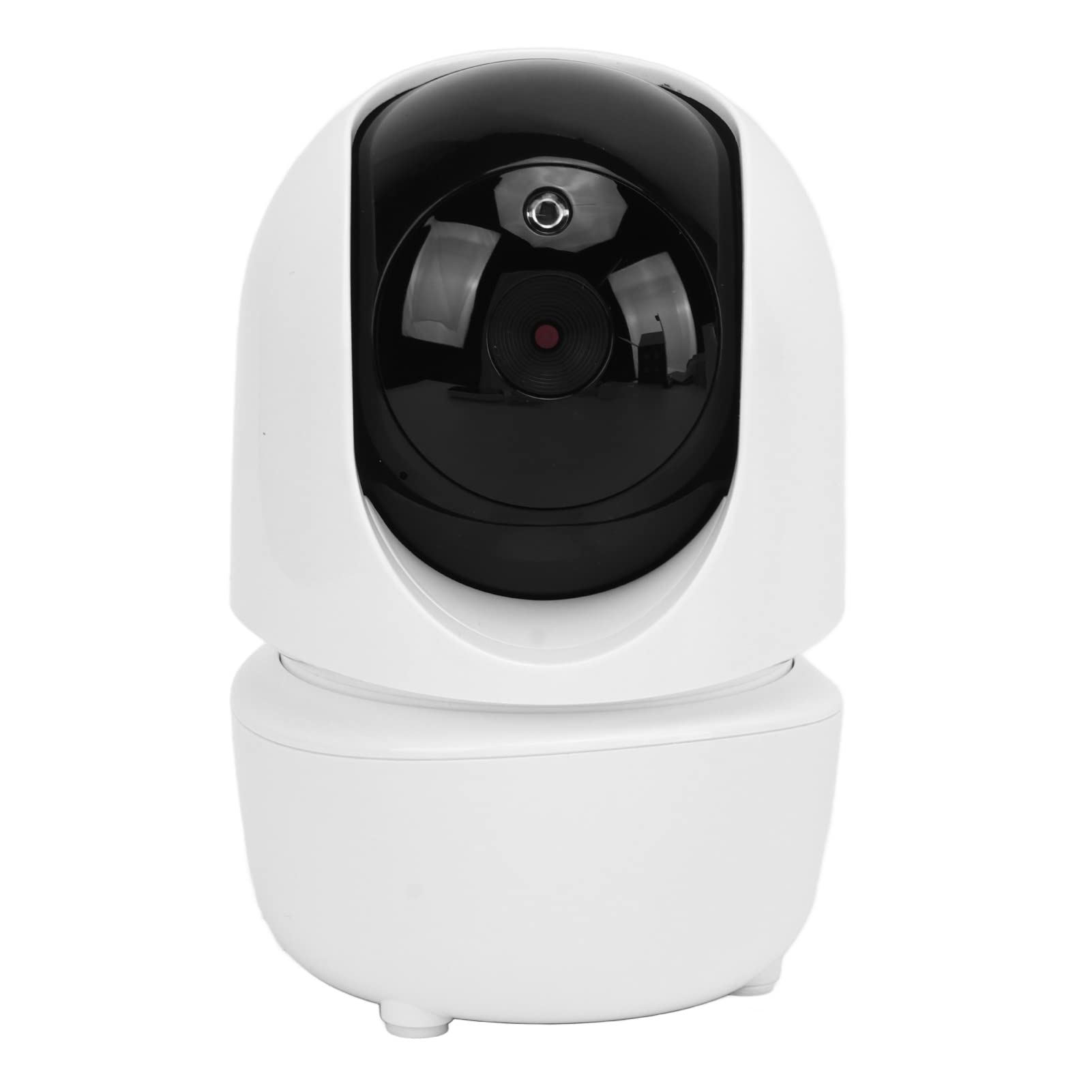 Hosie Monitor de bebé Inalámbrico, Intercomunicador Giratorio Bidireccional, Monitor de bebé de Visión Nocturna Infrarroja de 100‑240 V para Dormitorio (Enchufe de la UE)