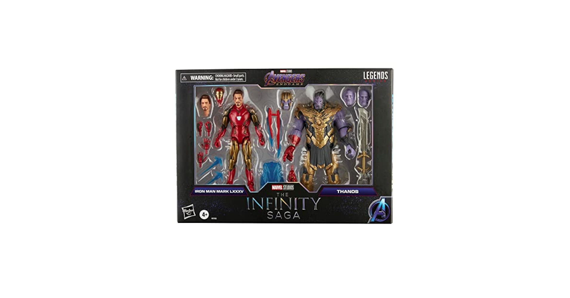 マーベルレジェンド 10 - Iron Man Mark 85 Thanos Marvel Legends Series Iron Man Mark 85 vs. Thanos The