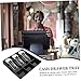 SHINEOFI Cash Drawer Insert Tray Portable Money Storage Organizer with and Coin Compartments for Retail Shops and Businesses with Clip