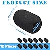 12 Pcs Headset Microphone Cover Foam Microphone Windscreen Foam Lapel Headset Microphone Sponge High Density Mic Cover Mini Foam Windscreen for Variety of Headset Microphone Noise Reduction #1
