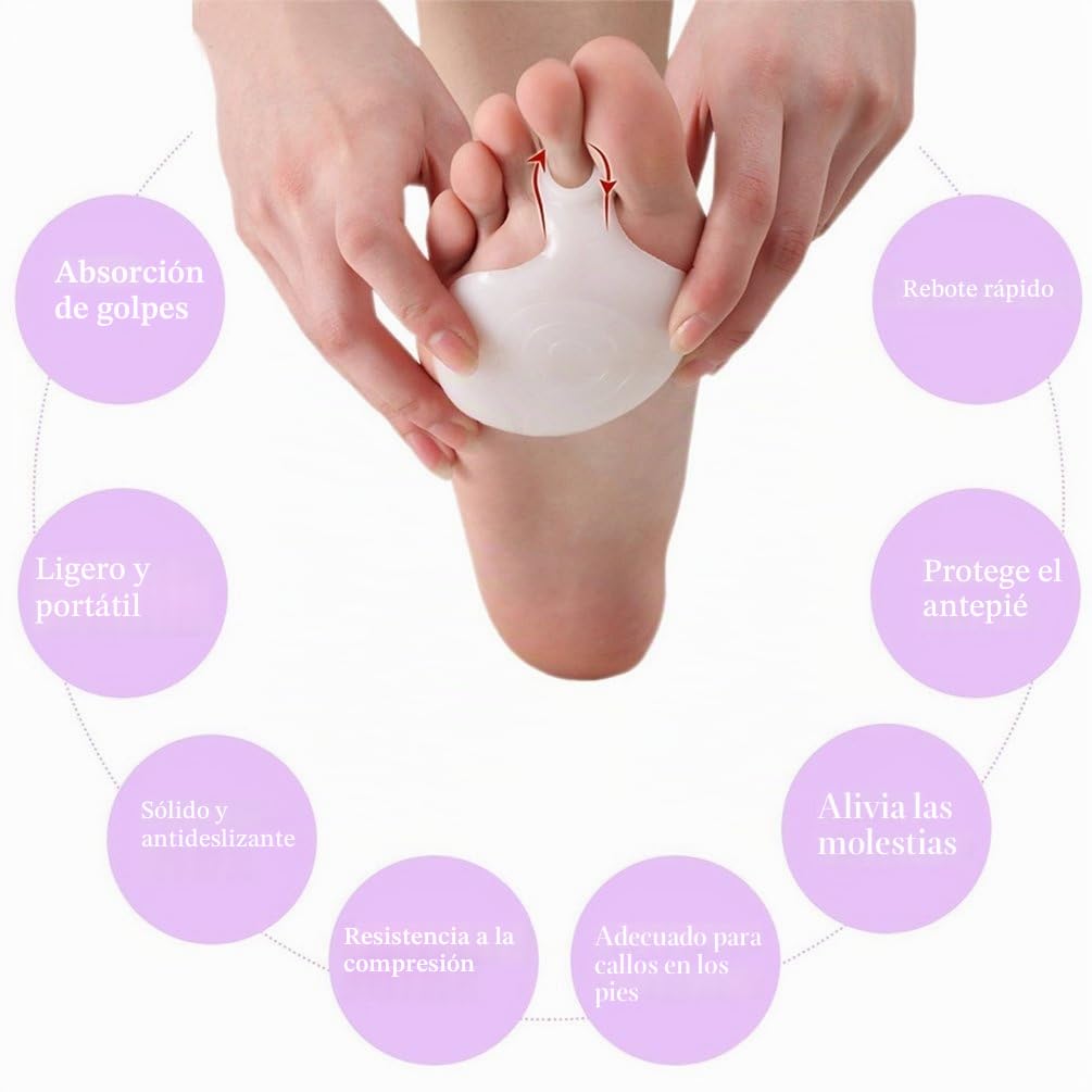 Pedimend™ Paquete de 4 Plantillas Metatarsianas para Neuroma de Morton