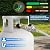 5FT Two Stage Propane Regulator Hose - Stainless Steel Braided LP Gas Hose with Gauge & QCC1/Type1 Connector, 3/8" Female Flare Nut for RV, Gas Grill, Fire Pit & Outdoor Appliances (CSA Certified)