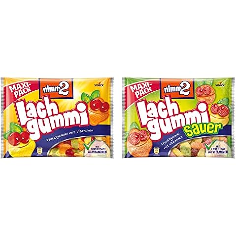 nimm2 Lachgummi - 1 x 376g Maxi Pack Cover