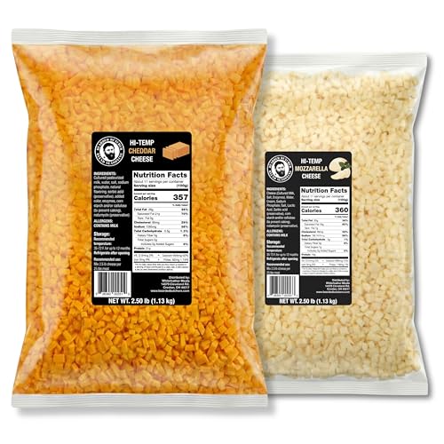 Bearded Butcher High-Temp Cheddar & Mozzarella Cheese, 2 Bags