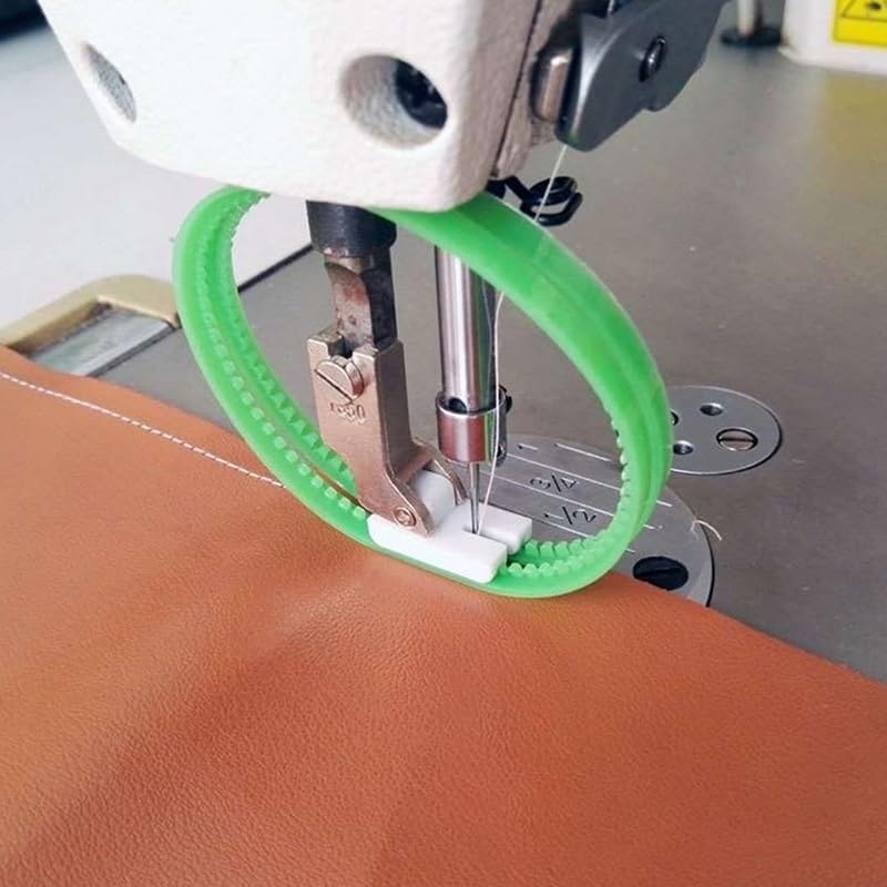 Pie prensatela rodillo doble lado para cuero miniatura 2