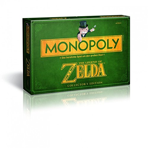 Preisvergleich Produktbild Monopoly - Zelda-Edition - 6 Sammler Spielfiguren / Gesellschaftsspiel / Brettspiel Deutsch