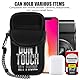 Handytasche für Smartphones, Universelle Neopren Handy Hülle, 7 Handy Tasche Hülle Cover Case Schutzhülle mit Karabiner Umhängeband für iPhone 15 16 Samsung, Geschenk für Männer Frauen, 18,5x10cm