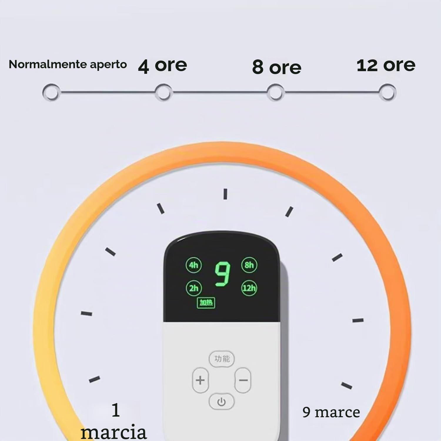 Tappetino Riscaldante Piedi，con 9 Livelli di Calore，Funzione Timer（2-12h）, Pannello Riscaldante a Infrarossi 220V，90x60cm， Riscaldamento Casa, Scaldapiedi Elettrico Piedi per Casa a Ufficio
