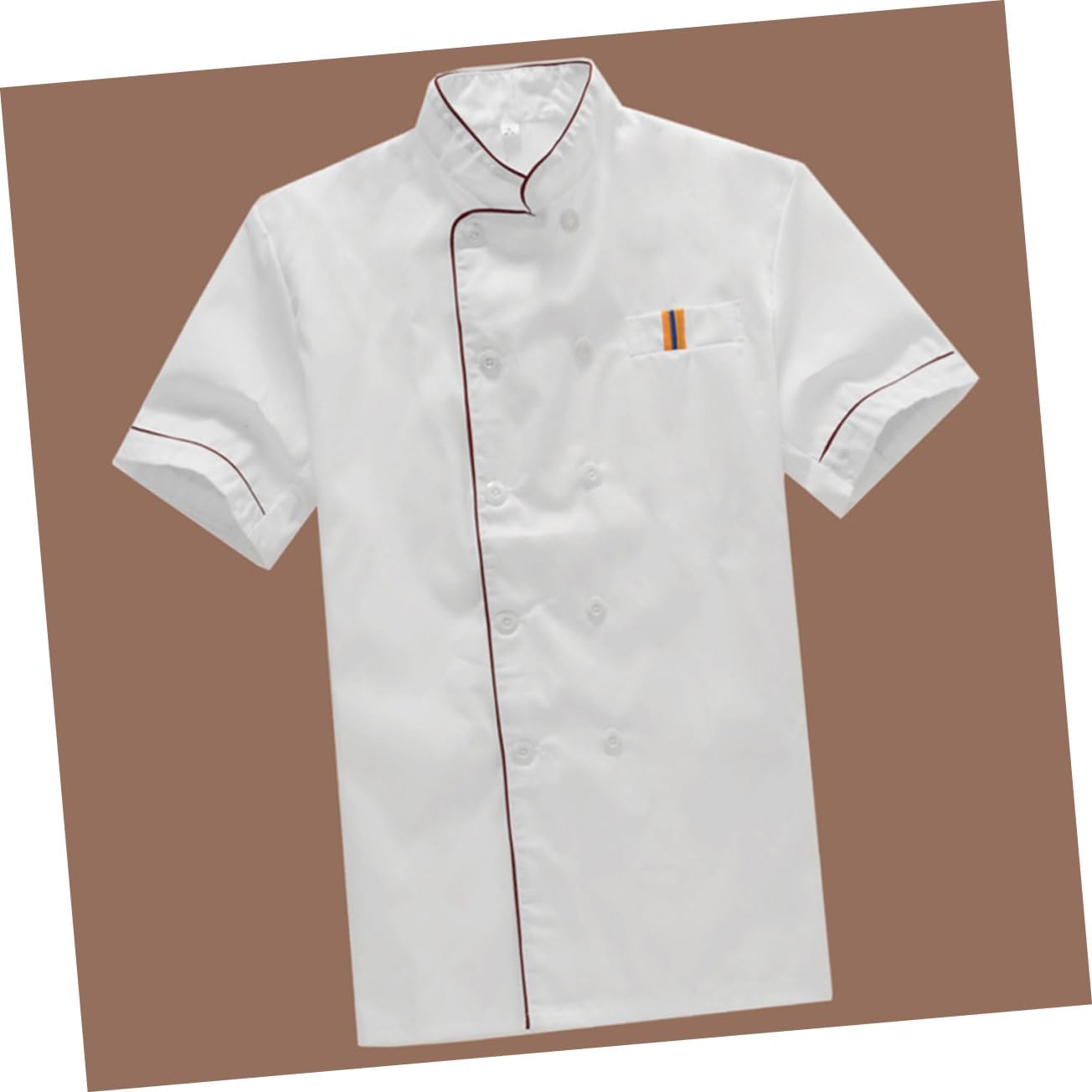 Catering Jackets Short Sleeve Chef Jacket Chef Coat Casual Loose Chef Clothing
