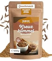 Kreuzkümmel gemahlen Monte Nativo (250g) - Fein gemahlene Kreuzkümmelsamen - Ground Cumin - Schonend getrocknete und aromatische Gewürze ideal zum Kochen und Würzen - Intesives Aroma und Geschmack