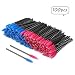 Disposable Eyelash Eye Lash Makeup Brush Mascara Wands Applicator Makeup Kits (100pcs)+Eyelash curler（1pcs）