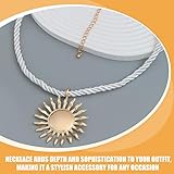 Zoom IMG-2 veemoon collana con ciondolo sole Zoom IMG-2 veemoon collana con ciondolo sole