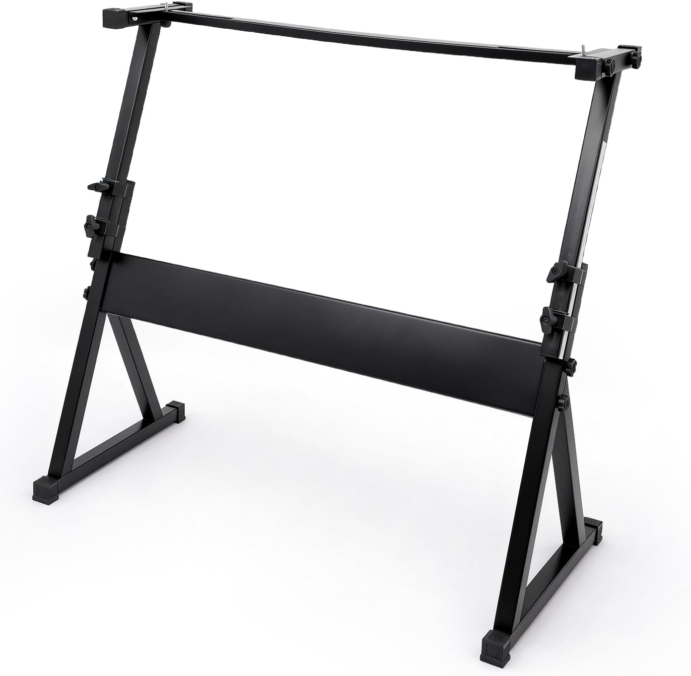 Z Style Keyboard Stand, Adjustable Digital Piano Stand,Keyboard Music Stand, Piano Keyboard Stand, Fits 54-88 key Electric Pianos, with Locking Function