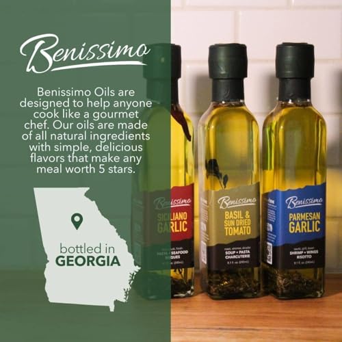 Benissimo Aceite con Ajo y Hierbas 8.1 fl oz miniatura 6
