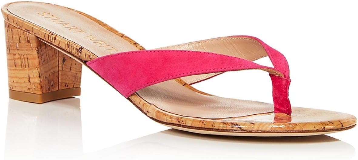 Amazon.com: Stuart Weitzman Brigida 50 Peonia Suede/Cork 5.5 : Clothing,  Shoes u0026 Jewelry
