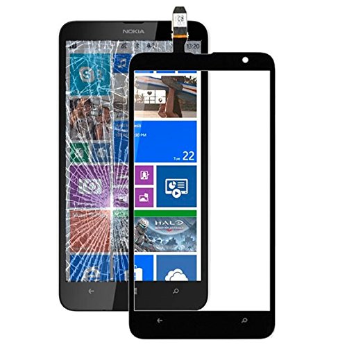 Écran tactile pour Nokia Lumia 1320 vitrage de remplacement noir