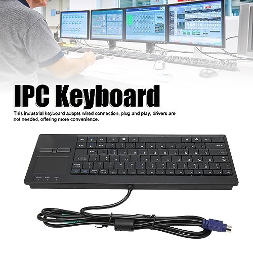 Teclado industrial mini PS2 para solucionar la falta de espacio en IPC 2
