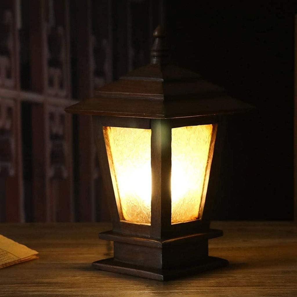 Outdoor Lighting, Solid Wood Stigma Garden Lights, Landscape Garden Lighting, Rainproof Floor Lamp