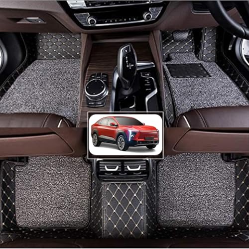 Image of Vahan Expo Premium 7D Car Mat Full Set for XEV 9E || Luxury Double-Stich 7D Car Floor Mat Complete Set || 100% Waterproof and Washable