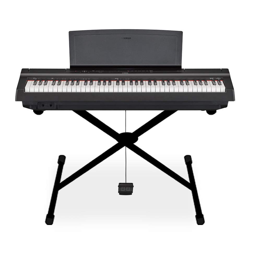 Amazon | YAMAHA P-121 B Xスタンドセット 電子ピアノ 73鍵盤 ヤマハ
