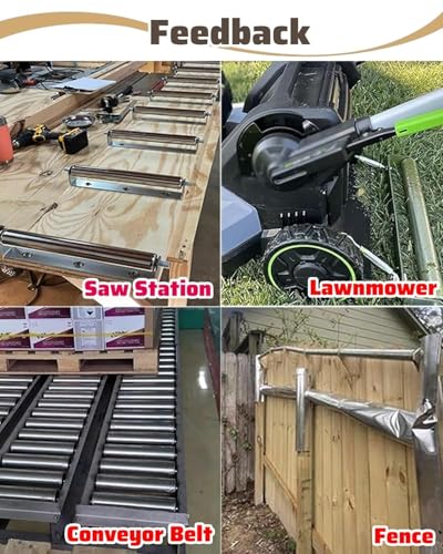 Rouleaux de convoyeur de rechange Ø50mm L150mm pour maintenance
