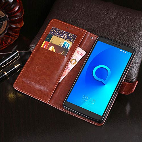 Foto-kontor Étui Copatible Avec Doro 1380 Protection Book Style Case Housse Portefeuille Pour