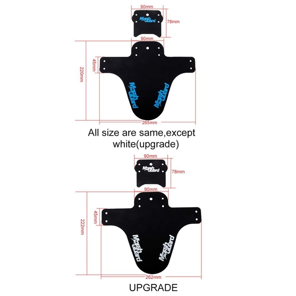Garde-Boue de vélo, Garde-Boue de vélo, Garde-Boue de vélo électrique, Garde-Boue de vélo 50/01 Garde-Boue VTT vélo Garde-Boue Avant Garde-Boue de vélo Garde-Boue de vélo (Drop Roll)