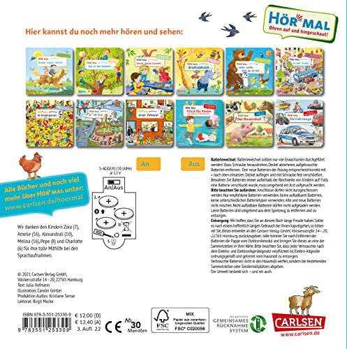 Hör mal (Soundbuch): Wimmelbuch: Auf dem Bauernhof: Zum Hören, Suchen und Mitraten ab 2,5 Jahren. Ein wimmeliger Mitmachspaß