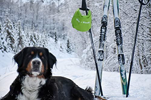 Wiederverwendbare, geruchsdichte Kotbeutelhalterung für Hundeausflüge + Wandern mit Hunden & Camping. Geruchsdichte Wickeltasche, Windeltasche, Camping-Müll.