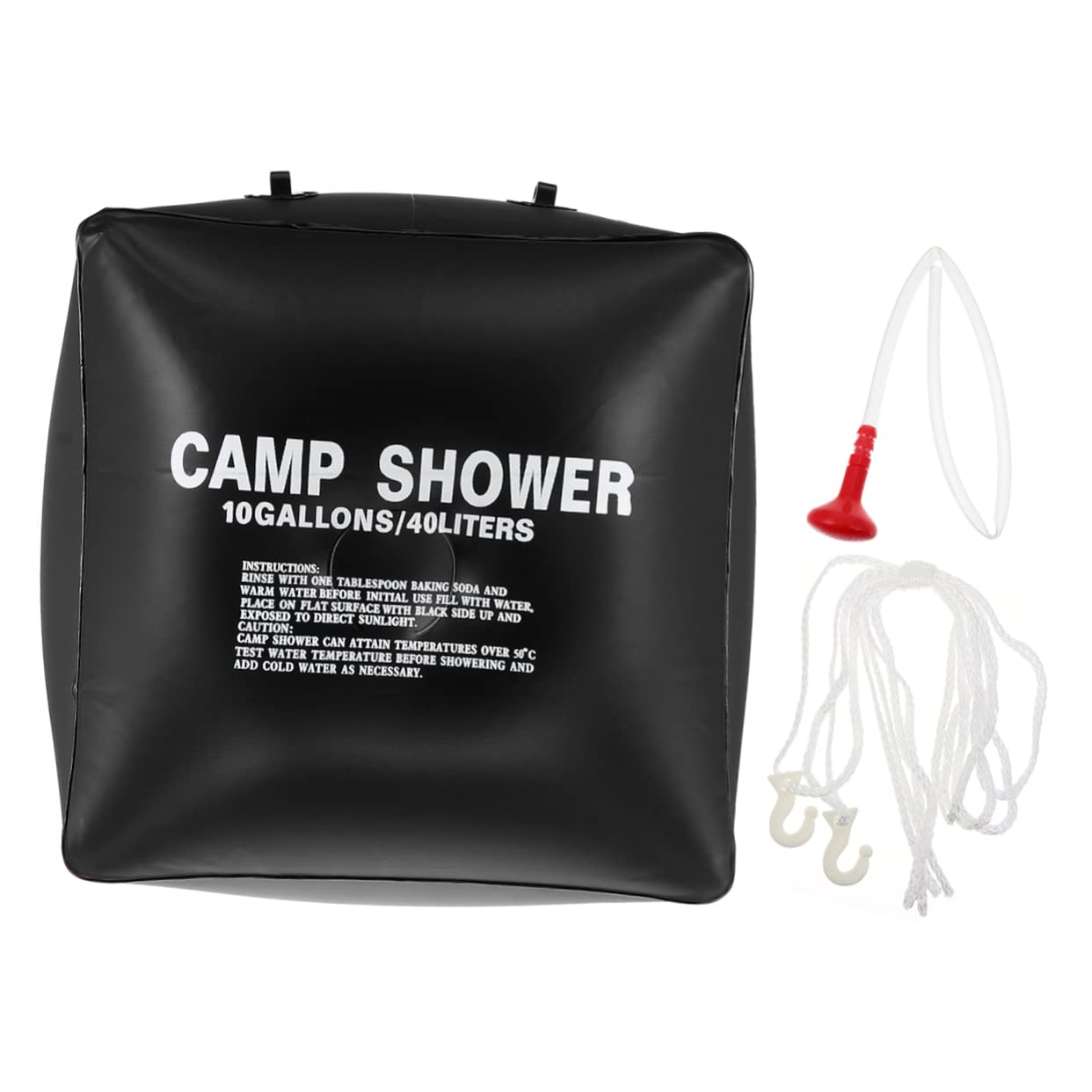 SUPVOX Solar Heating Bag Pouch 1 Set Solar Shower Bag for Outdoor Activities Portable Camping Showers for Traveling