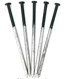 G&B Garden 50 Pack Half Green nails for artificial...